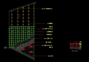 多款室内吊顶钢架结构节点设计CAD施工图