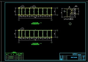 钢结构走廊设计施工图