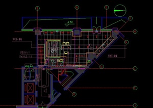 某茶室水电系统图和施工图 设计CAD大样图