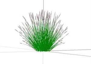某配景素材植物设计SU(草图大师)模型