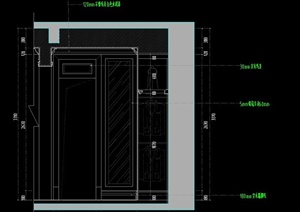 3套衣柜设计CAD施工图