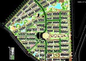 住宅小区总体规划设计平面图