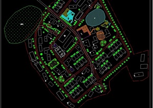 某地新农村规划设计CAD详细图