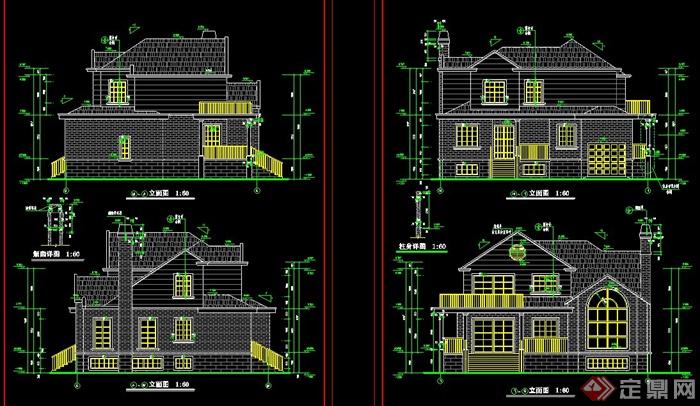 某多层住宅建筑设计CAD施工图(1)