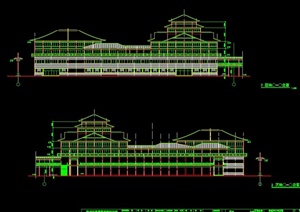 海盐天宁寺建筑设计CAD方案图