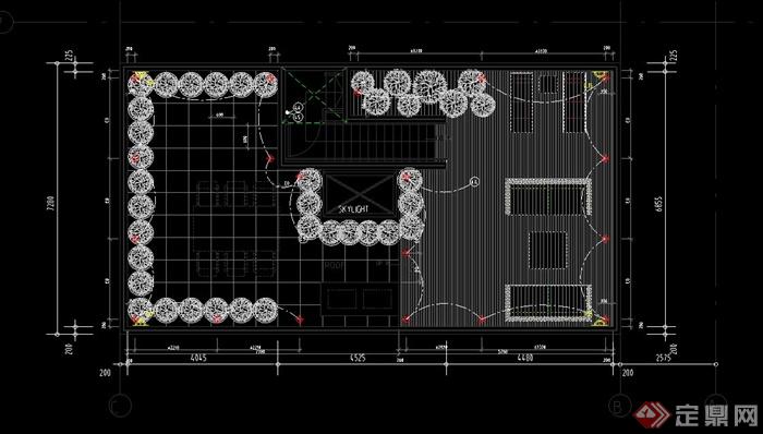 某两层住宅建筑室内设计CAD图(2)