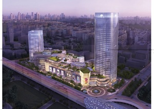 上海合生国际广场建筑规划设计方案文本