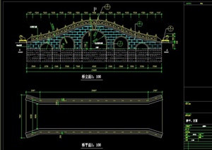 某景观桥设计施工图