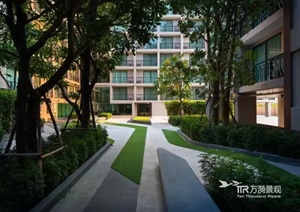 泰国某公寓住宅景观设计案例赏析