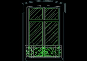 某别墅建筑窗子设计CAD图