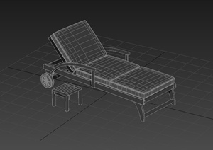 一个躺椅设计3DMAX模型