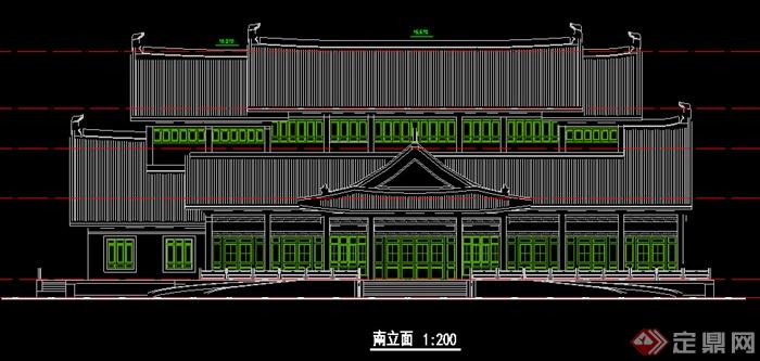 三层民俗博物馆建筑设计方案(1)