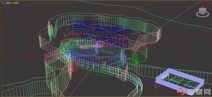 某生态园建筑设计3dmax模型(2)