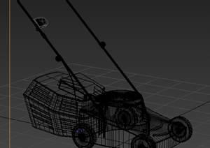 园林草坪割草机设计3dmax模型