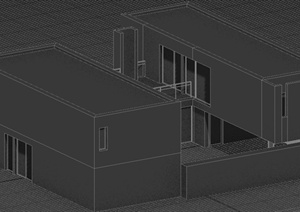 某双层别墅建筑设计3DMAX模型