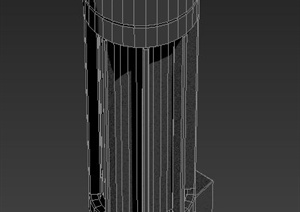 一个景观灯柱设计施工图