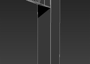 现代风格庭院灯设计3dmax模型