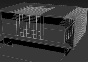 现代风格住宅建筑设计3dmax模型