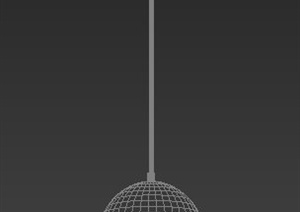 一盏吊灯设计MAX模型