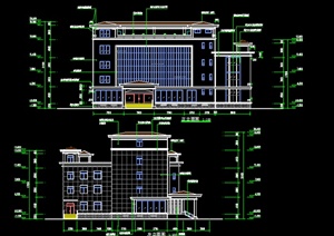 某五层办公大楼建筑设计方案图纸