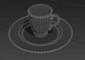 一个茶杯设计MAX模型