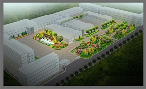办公区绿化景观设计