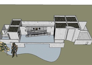 五款欧式住宅建筑设计SU(草图大师)模型与CAD设计图