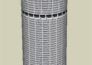澳大利亚广场综合建筑设计SU(草图大师)模型