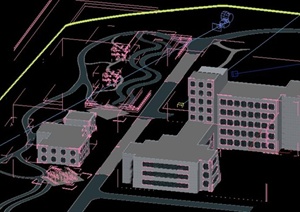 某王工科学研究所二期建筑设计3DMAX模型