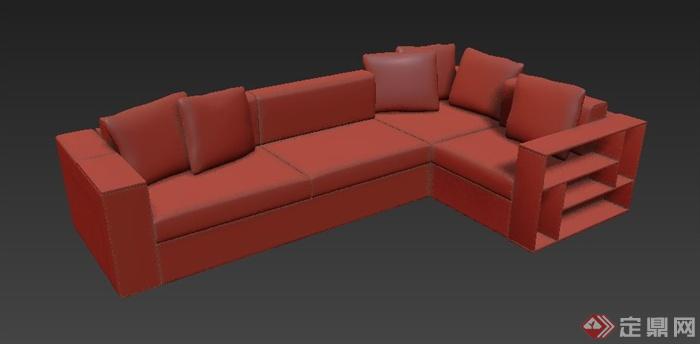 现代风格沙发设计3DMAX模型(1)