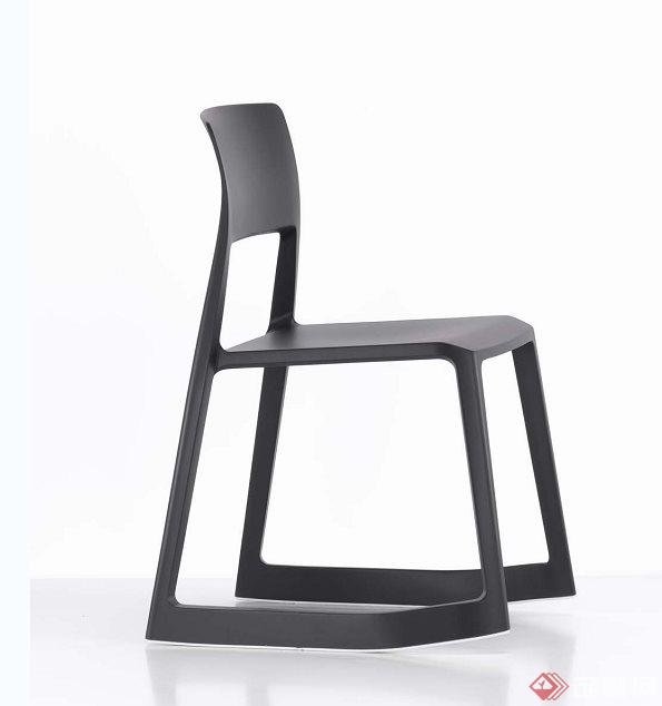 室内现代单人椅子设计3DS模型(1)