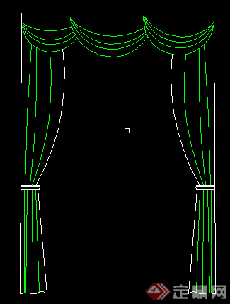 CAD常用窗帘大样图(1)
