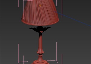 一盏台灯设计3DMAX模型