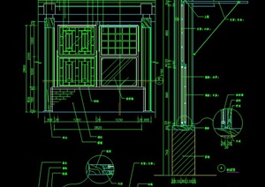 某中式窗台设计CAD施工图