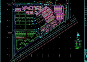 某万科第五园一期住宅建筑施工CAD图