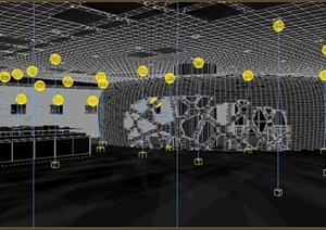 现代风格展厅室内设计3DMAX模型