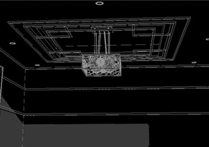 某中式包厢吊灯设计3DMAX模型
