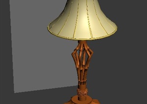 欧式风格室内灯饰台灯3dmax模型