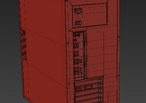 电脑主机设计3DMAX模型素材