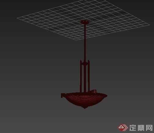 某铁艺系列吊灯设计3DMAX模型(1)