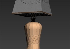 现代室内台灯3DMAX单体模型