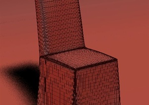 某个酒店椅子设计3DMAX模型