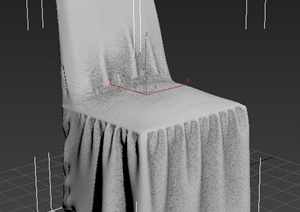 单个现代椅子3DMAX模型