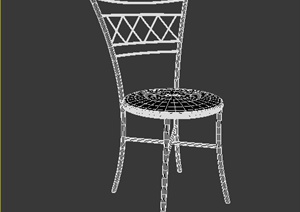 某现代单个椅子设计方案3DMAX模型