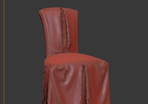 室内装饰单个椅子3dmax模型
