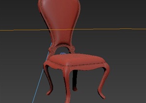 室内设计欧式椅子3dmax模型