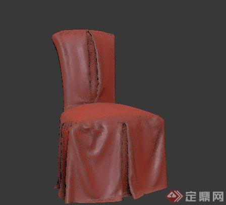 室内装饰酒店椅子3dmax模型(1)