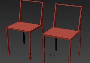 单个椅子设计3DMAX模型