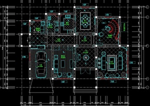 某多层别墅装修设计CAD施工图