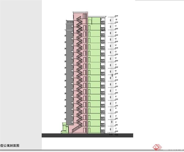 某现代500床综合医院建筑设计CAD方案图、SU模型与JPG文本(4)